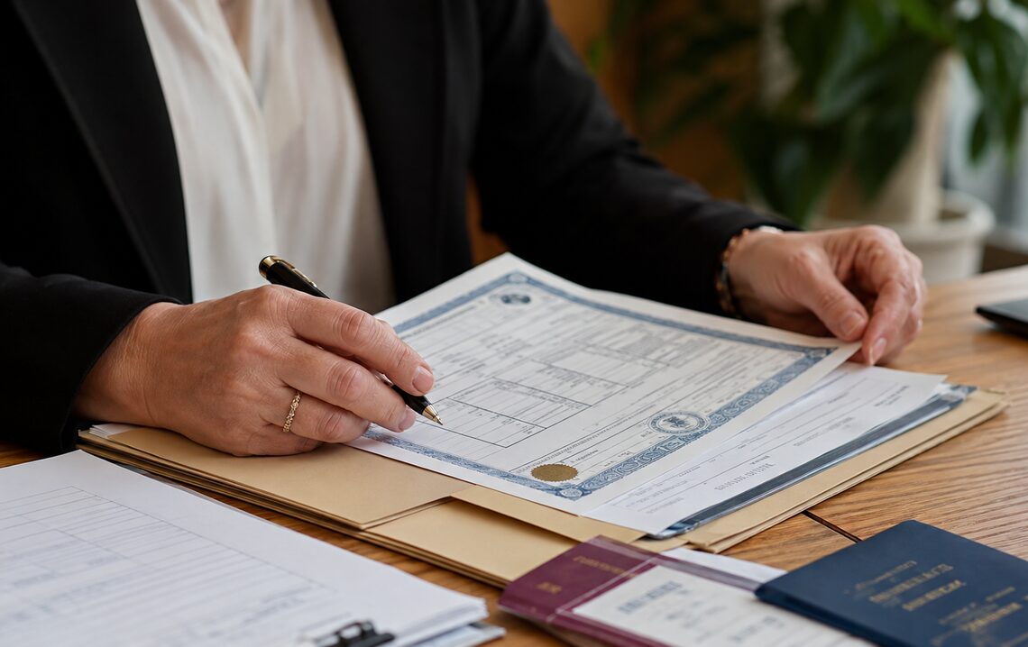 Dossier de formalités administratives après un décès