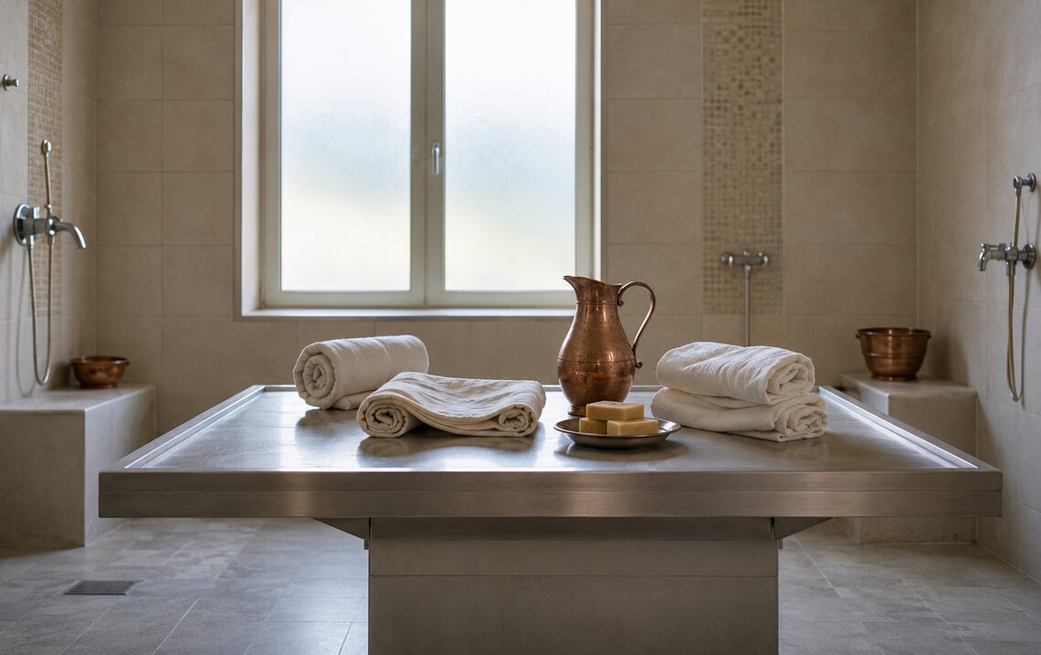 Salle de lavage rituel musulman à Strasbourg